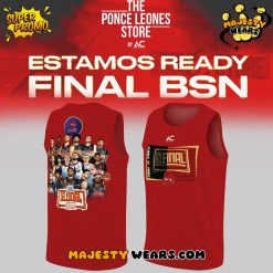 Leones de Ponce BSN Final Special Red Basketball Jersey