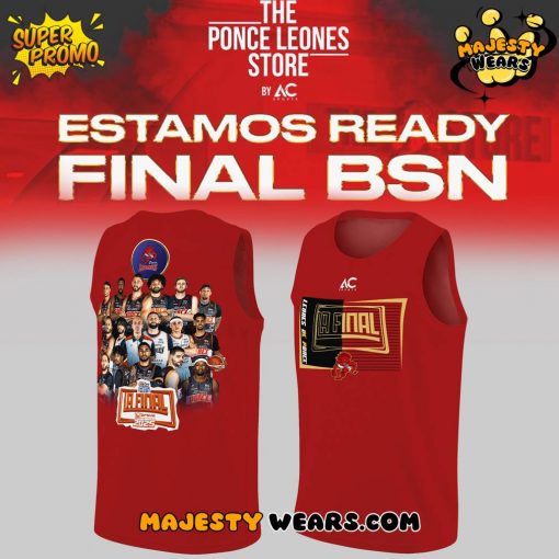 Leones de Ponce BSN Final Special Red Basketball Jersey