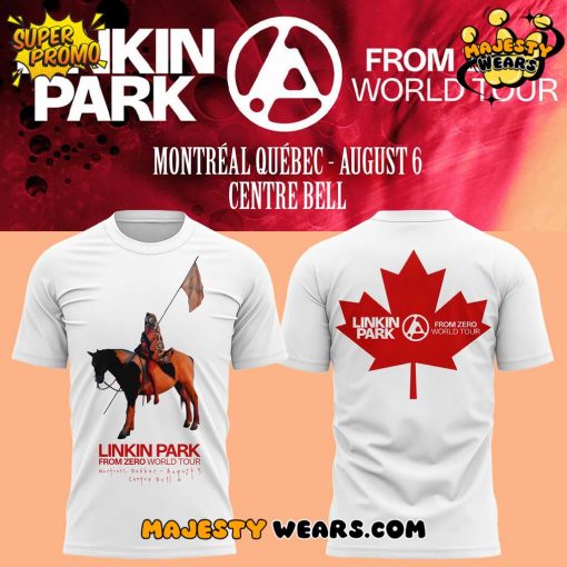 Linkin Park From Zero World Tour Centre Bell – Montreal, Quebec T-Shirt