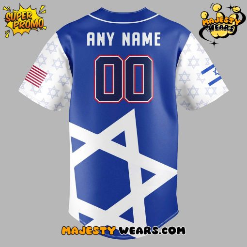 Long Island Ducks Jewish Heritage Night Custom Baseball Jersey