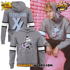 Machine Gun Kelly x Cleveland Rock Gray Hoodie