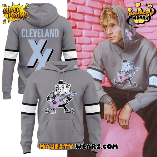 Machine Gun Kelly x Cleveland Rock Gray Hoodie