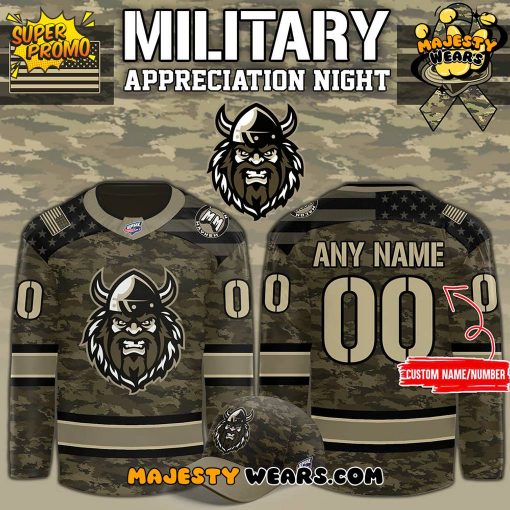 Macon Mayhem x Military Appreciation Custom Hockey Jersey