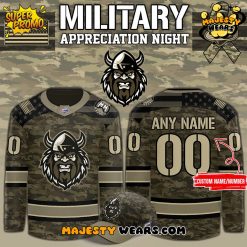 Knoxville Ice Bears x Military Appreciation Custom Hockey Jersey
