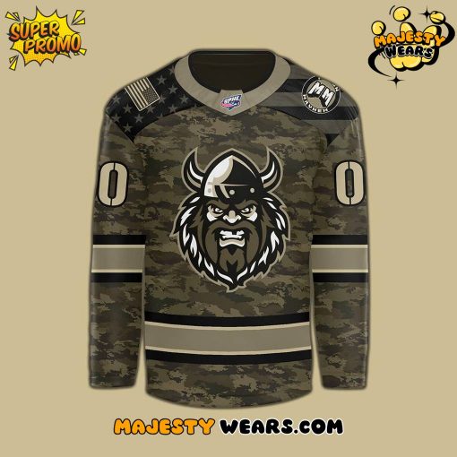Knoxville Ice Bears x Military Appreciation Custom Hockey Jersey