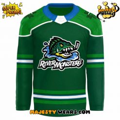 Macon Mayhem x River Monsters Night Custom Hockey Jersey
