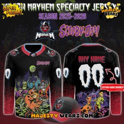 Macon Mayhem x ScooBy-Doo Night 2025 Custom Hockey Jersey