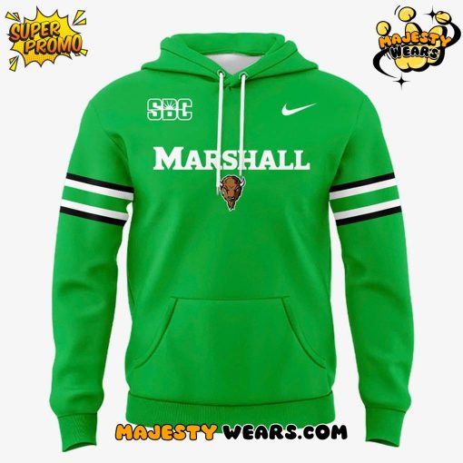 Marshall Thundering Herd Special New Green Uniform Hoodie