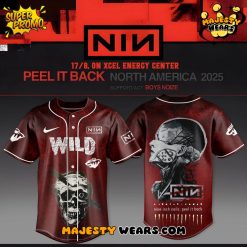 Minnesota Wild x Nine Inch Nails – Peel It Back Tour 2025 Limited Edition Baseball Jersey