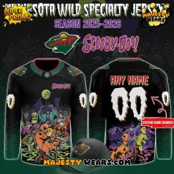 Minnesota Wild x ScooBy-Doo Night 2025 Custom Hockey Jersey