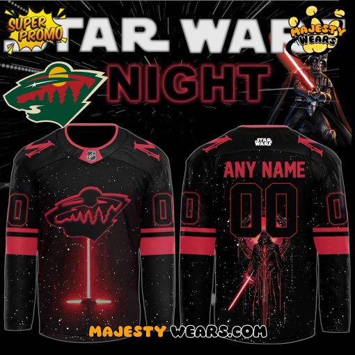 Minnesota Wild x Star Wars 2025 Custom Hockey Jersey