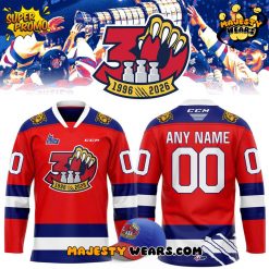 Moncton Wildcats 30th Anniversary Limited Edition Hockey Jersey