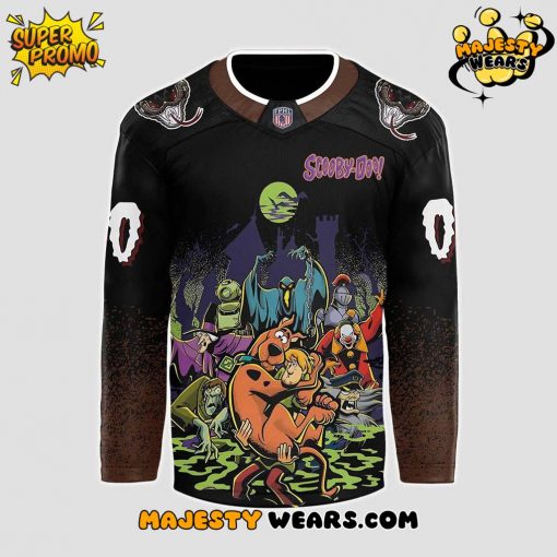 Monroe Moccasins x ScooBy-Doo Night 2025 Custom Hockey Jersey
