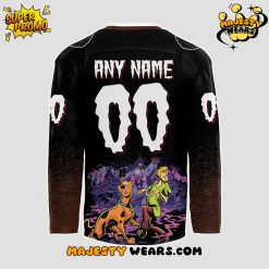 Monroe Moccasins x ScooByDoo Night 2025 Custom Hockey Jersey