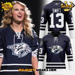 Nashville Predators Navy Taylor Swift Hockey Jersey