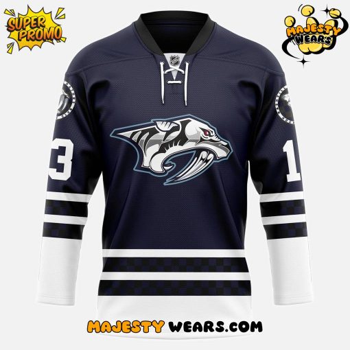 Nashville Predators Navy Taylor Swift Hockey Jersey