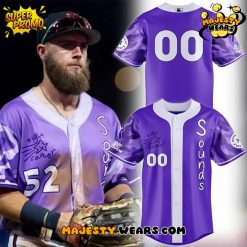 Nashville Sounds Cancer Custom Baseball Jersey