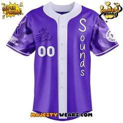 Nashville Sounds Cancer Custom Baseball Jersey