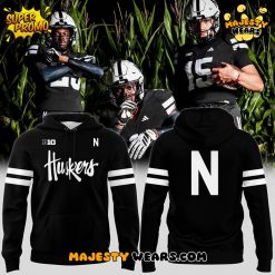 Nebraska Cornhuskers Special New Alternate Dark Mode Helmet Logo Hoodie