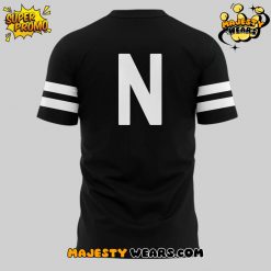 Nebraska Cornhuskers Special New Alternate Dark Mode Helmet Logo TShirt
