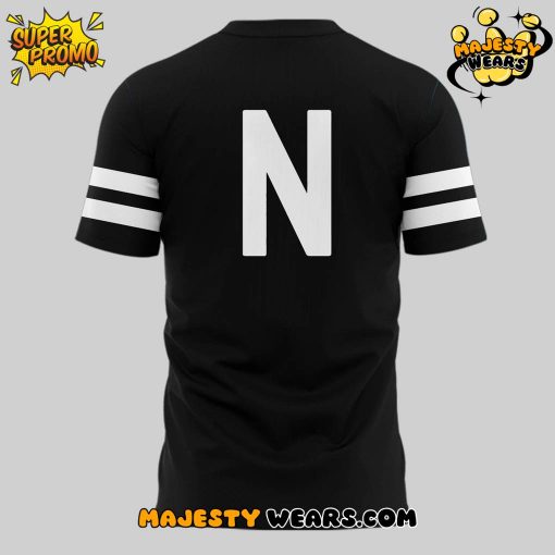 Nebraska Cornhuskers Special New Alternate Dark Mode Helmet Logo T-Shirt