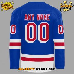 New York Rangers 100 Years “As One” Hockey Jersey – Blue