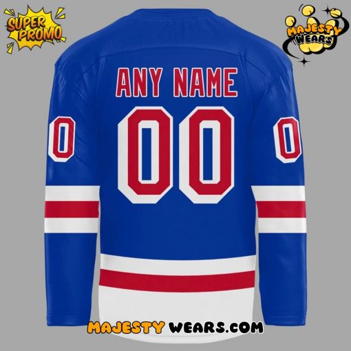 New York Rangers 100 Years “As One” Hockey Jersey – Blue