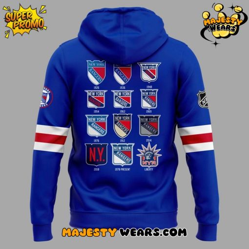 New York Rangers 100 Years “As One” Hoodie – Blue