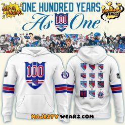 New York Rangers 100 Years “As One” Hockey Jersey – White