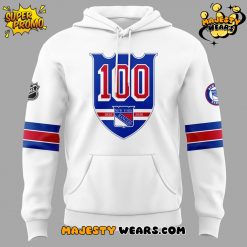 New York Rangers 100 Years “As One” Hoodie – White