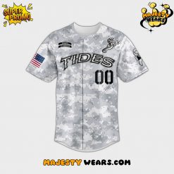Norfolk Tides Military Appeciation Night Custom Baseball Jersey