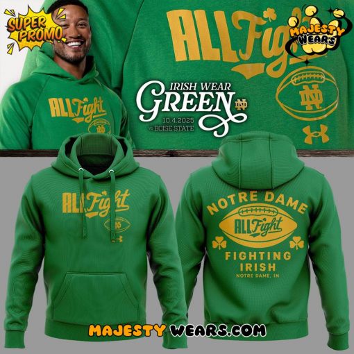 Notre Dame Fighting Irish “Irish Wear Green” Special Hoodie