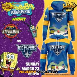 Pensacola Ice Flyers x Spongebob Squarepants Special Hoodie
