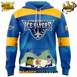 Pensacola Ice Flyers x Spongebob Squarepants Special Hoodie
