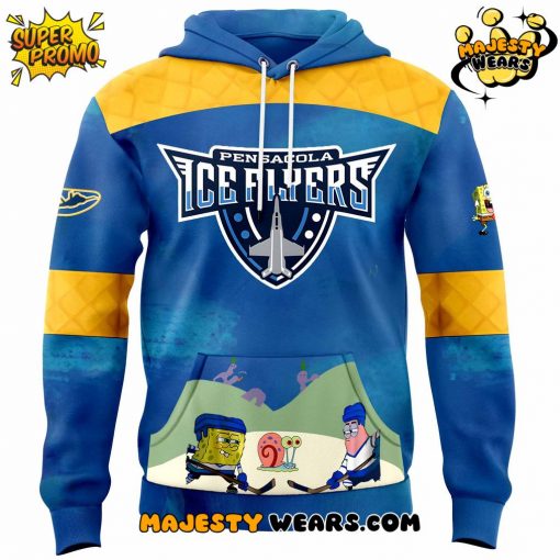 Pensacola Ice Flyers x Spongebob Squarepants Special Hoodie