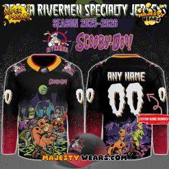 Peoria Rivermen x ScooBy-Doo Night 2025 Custom Hockey Jersey