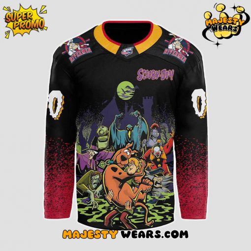 Peoria Rivermen x ScooBy-Doo Night 2025 Custom Hockey Jersey