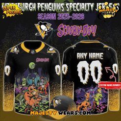 Pittsburgh Penguins x ScooBy-Doo Night 2025 Custom Hockey Jersey