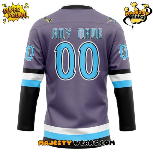 Quad City Storm Professional Special Grey Hockey Jersey