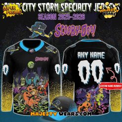 Quad City Storm Professional x ScooBy-Doo Night 2025 Custom Hockey Jersey