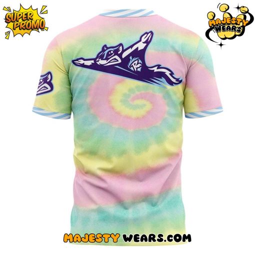 Richmond Flying Squirrels x Grateful Dead 2025 Night Custom Baseball Jersey