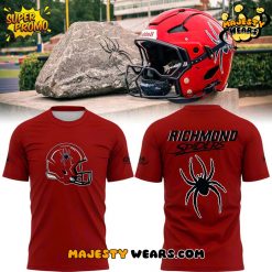 Richmond Spiders Special New Uniform Wordmark Helmet Logo Tee