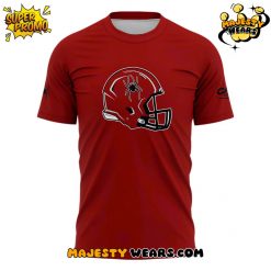 Richmond Spiders Special New Uniform Wordmark Helmet Logo Tee