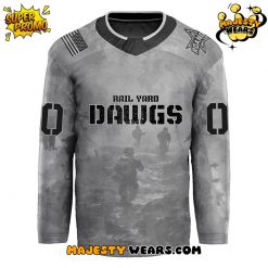 Roanoke Rail Yard Dawgs x Military Night 2025 Custom Hockey Jersey