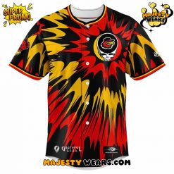 Rochester Red Wings x Grateful Dead Night Special Baseball Jersey