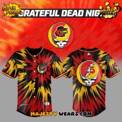 Rochester Red Wings x Grateful Dead Special Baseball Jersey