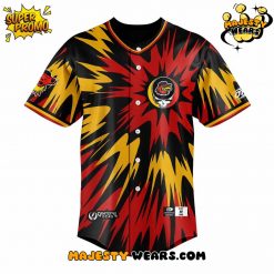 Rochester Red Wings x Grateful Dead Special Baseball Jersey