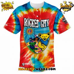 Rocket City Trash Panda x Grateful Dead Night Special Baseball Jersey