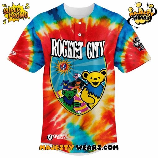 Rocket City Trash Panda x Grateful Dead Night Special Baseball Jersey