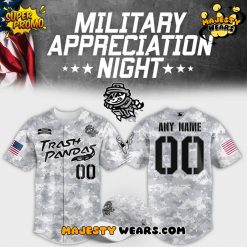 Rocket City Trash Pandas Military Appeciation Night Custom Baseball Jersey